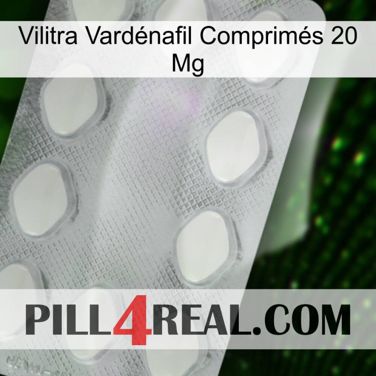 Vilitra Vardénafil Comprimés 20 Mg 16